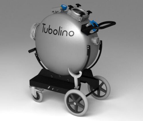 Inversion drum 700 6" with trolley - Bild 2